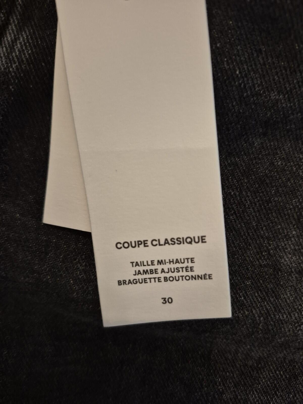 AMI Ami Denim Jeans Classic Fit Size 30 Size US 30 / EU 46 - 7 Thumbnail