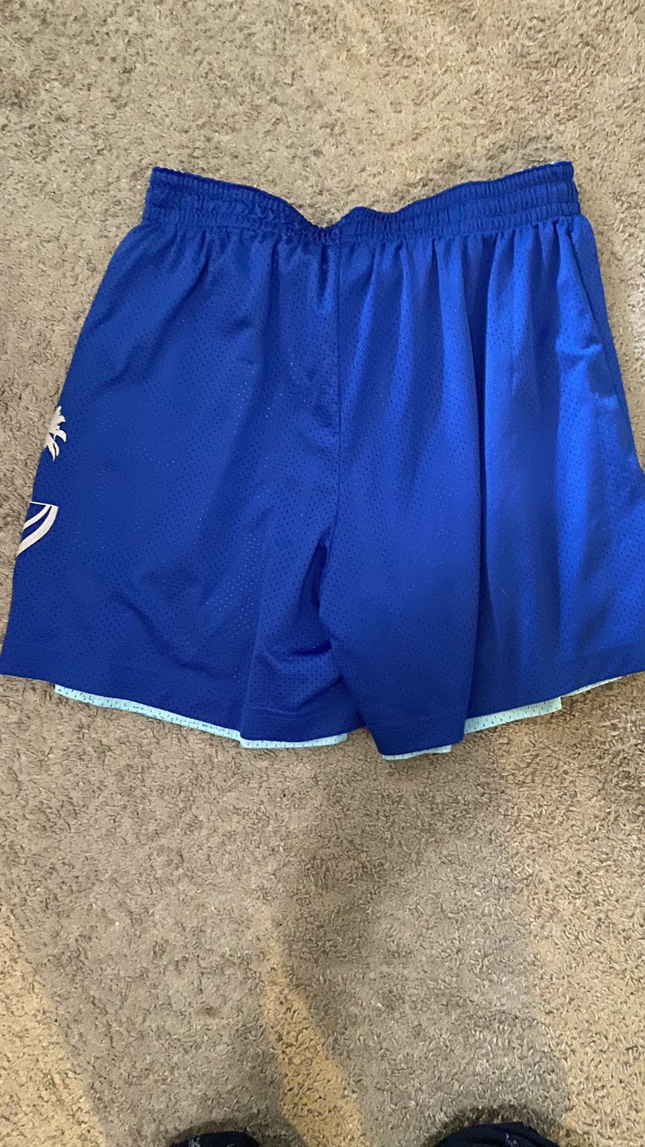 Nike Double Layer Blue Nike Shorts Size US 34 / EU 50 - 5 Thumbnail