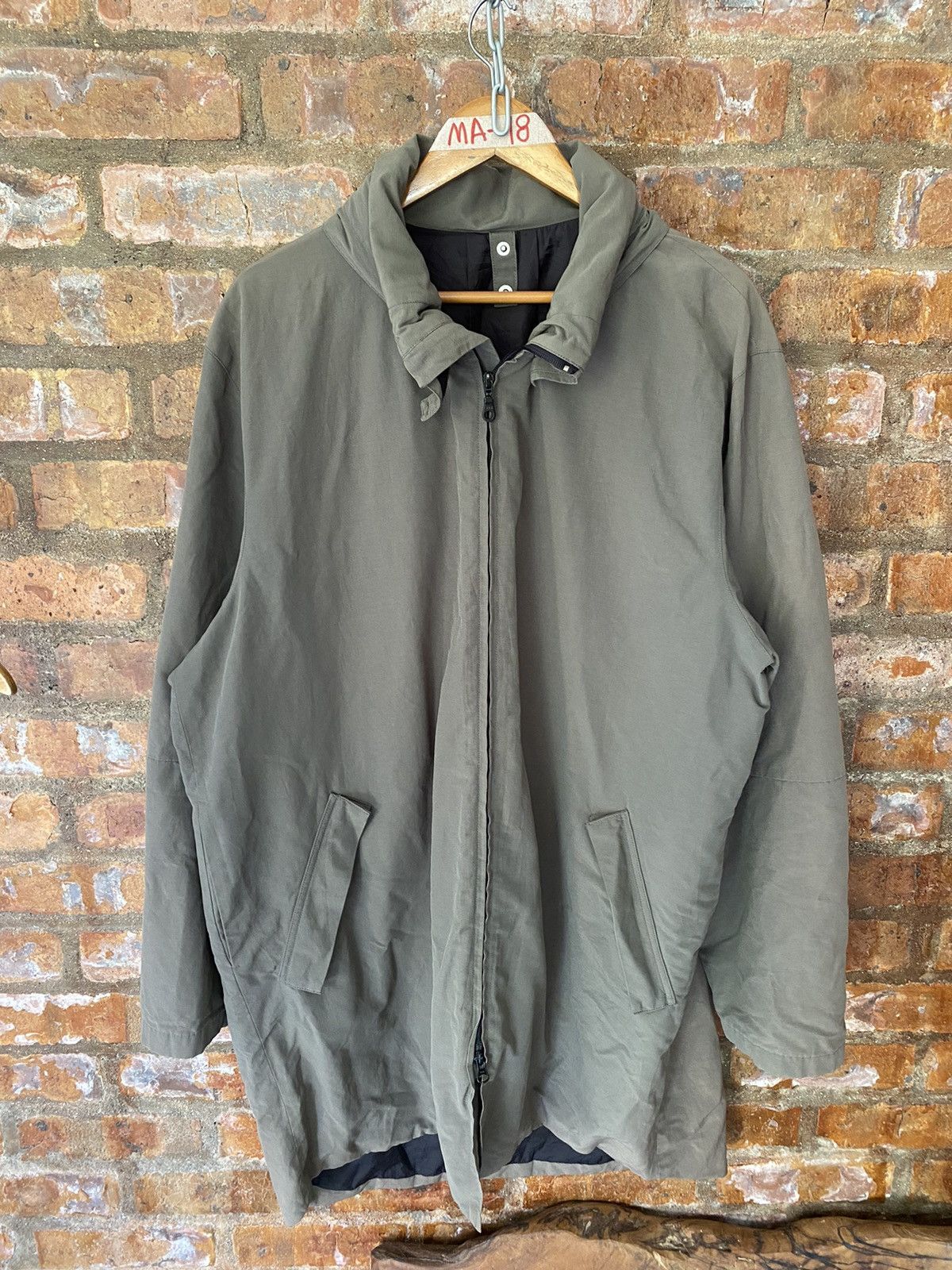 Yohji Yamamoto 1990s Yohji Yamamoto parka Jacket Size US L / EU 52-54 / 3 - 2 Thumbnail