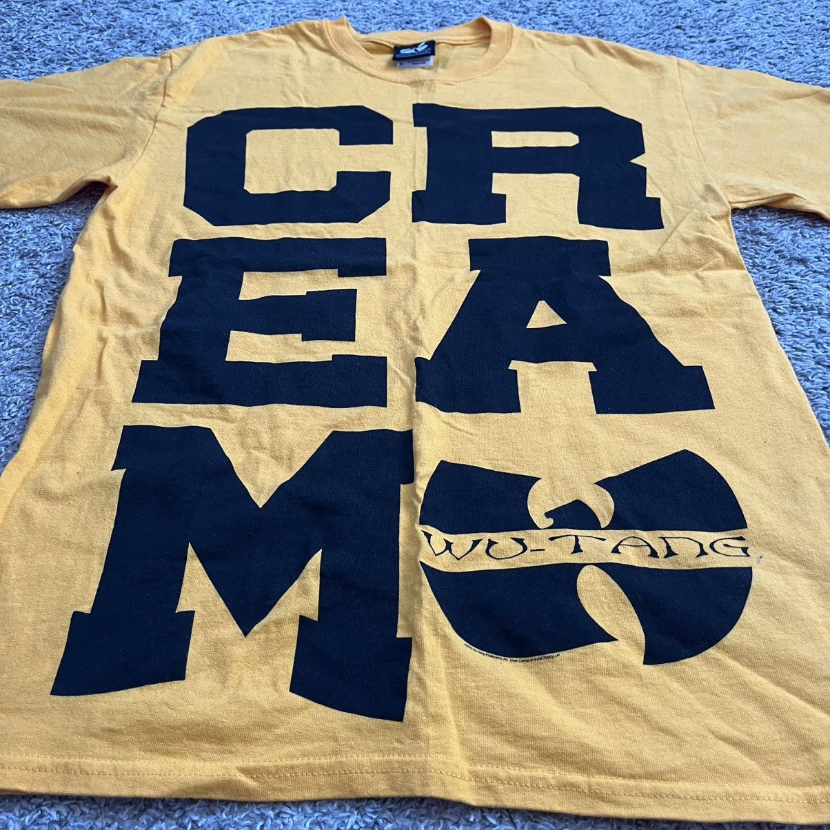 Wu-Tang Clan 🔴Wu-Tang Shirt Size Medium Yellow CREAM Rare WuTang Clan Gza Size US M / EU 48-50 / 2 - 2 Thumbnail