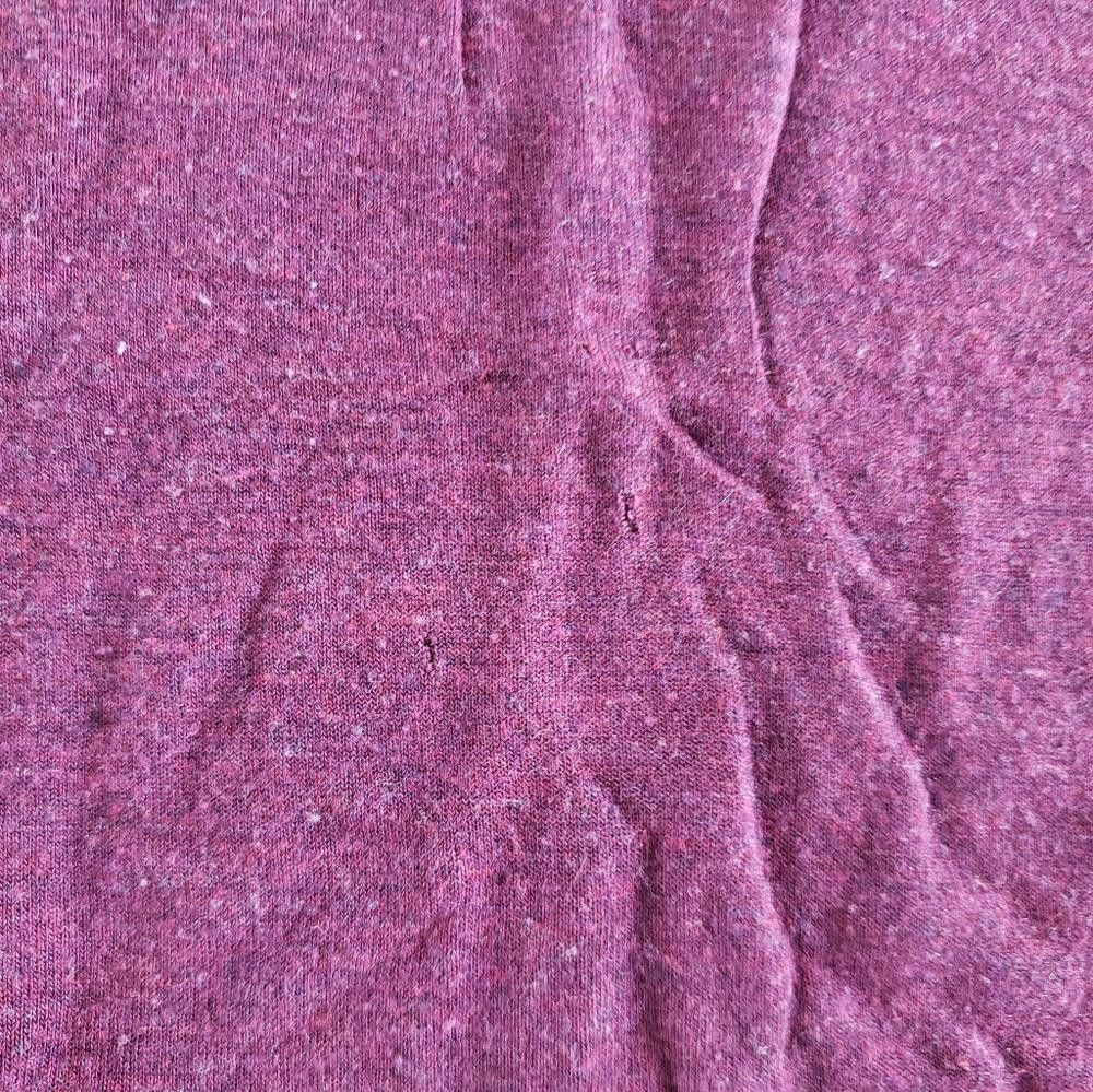 Designer Dark Burgundy Basic A.N.D. Short Sleeve Size XS / US 0-2 / IT 36-38 - 3 Thumbnail