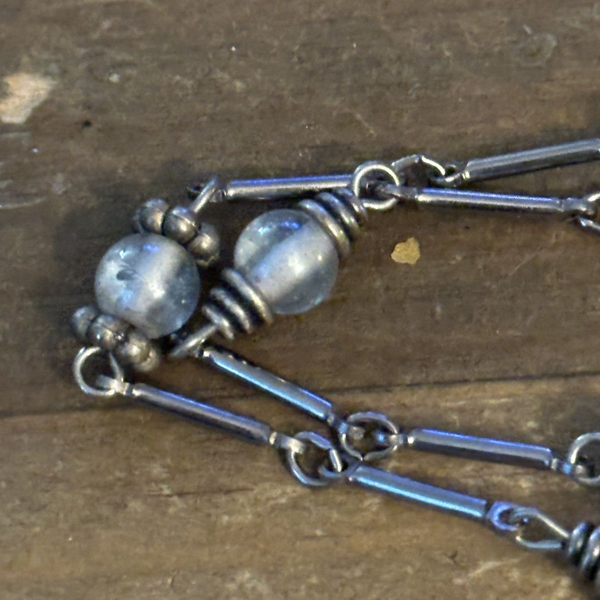 Other Ethel & Myrtle silver tone station glass bead necklace Size ONE SIZE - 7 Thumbnail