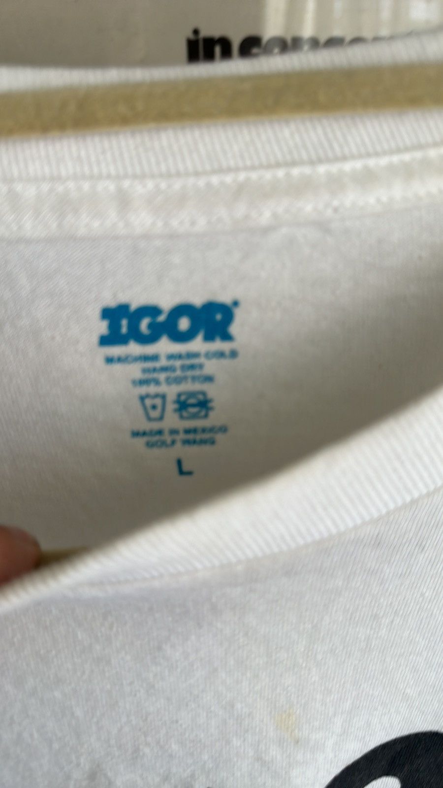 Golf Wang Golf Wang IGOR TOUR tshirt Size US L / EU 52-54 / 3 - 6 Thumbnail