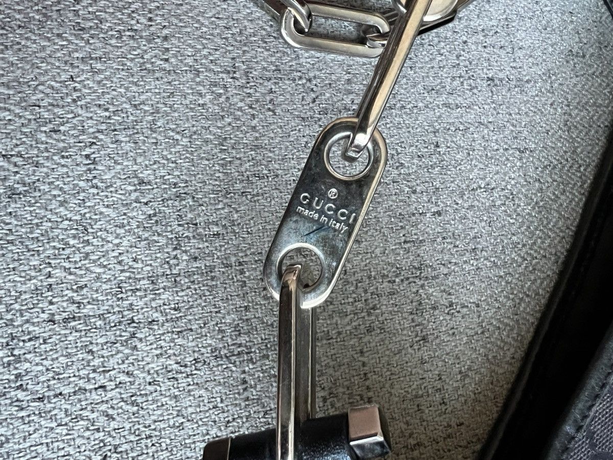 Gucci Gucci Jackie monogram with chain strap Size ONE SIZE - 13 Thumbnail