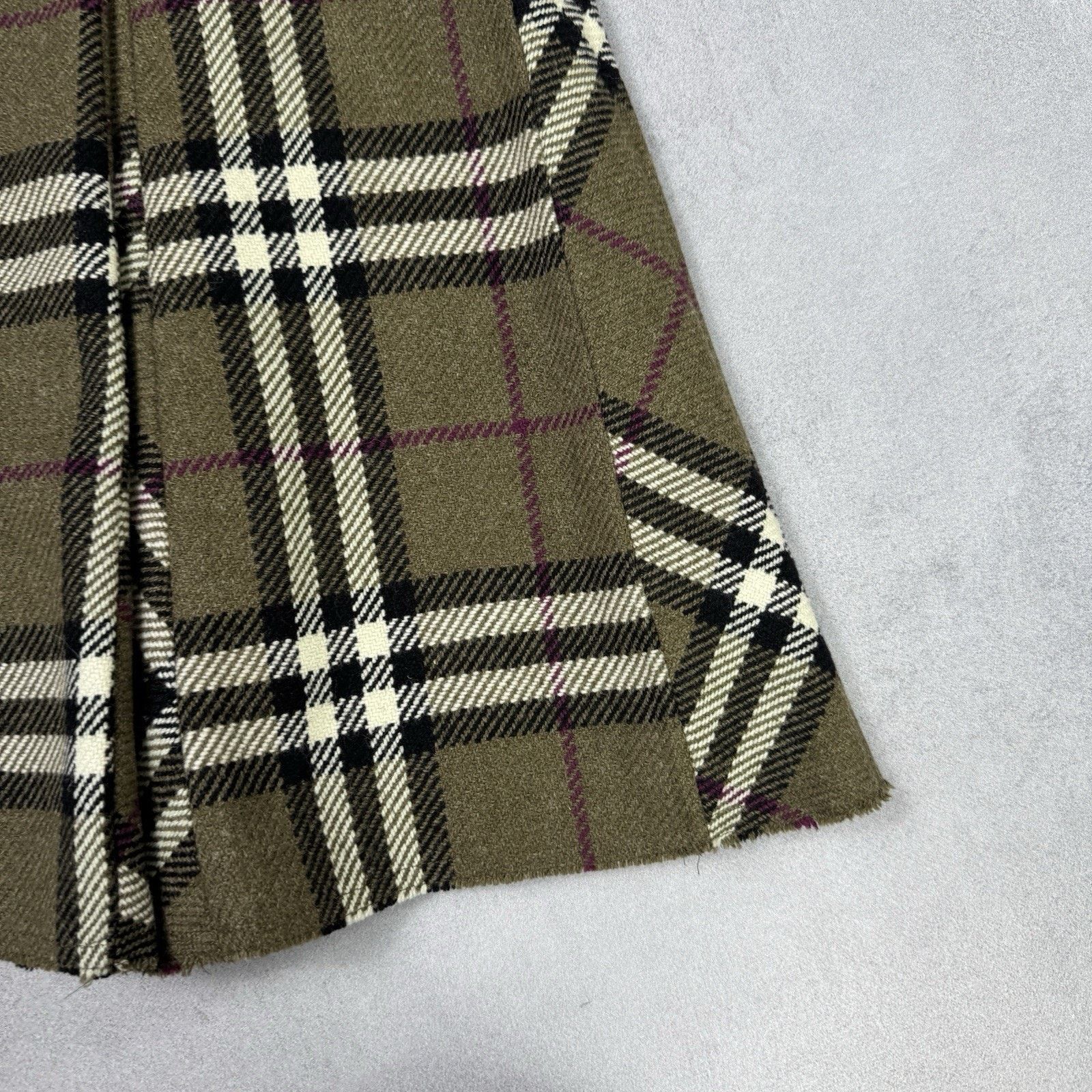 Burberry Burberry London Check Women Midi Skirt Size 31" - 7 Thumbnail