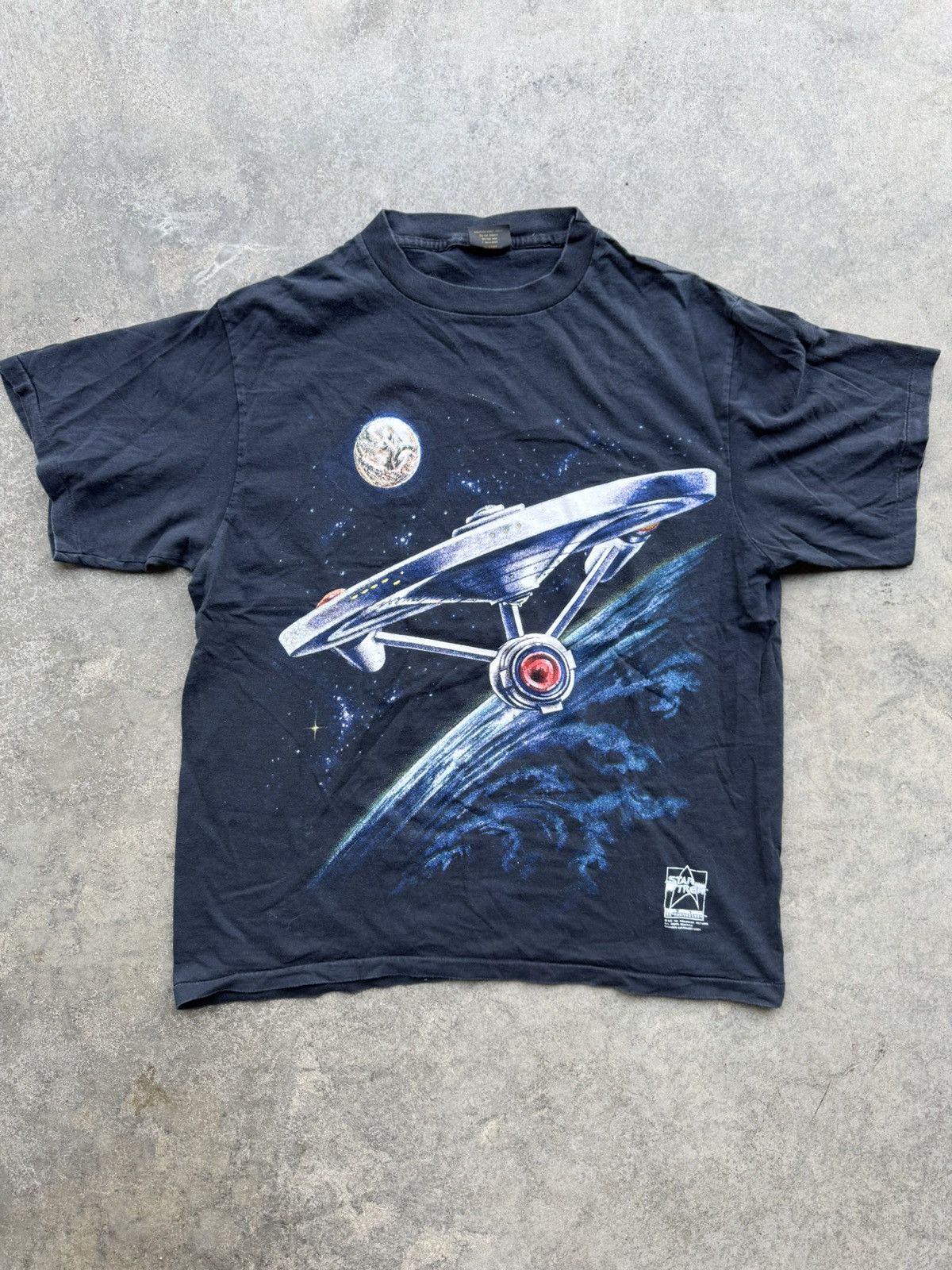 Vintage Vintage 1991 Star Trek 25th Anniversary Tee Size US XL / EU 56 / 4 - 1 Thumbnail