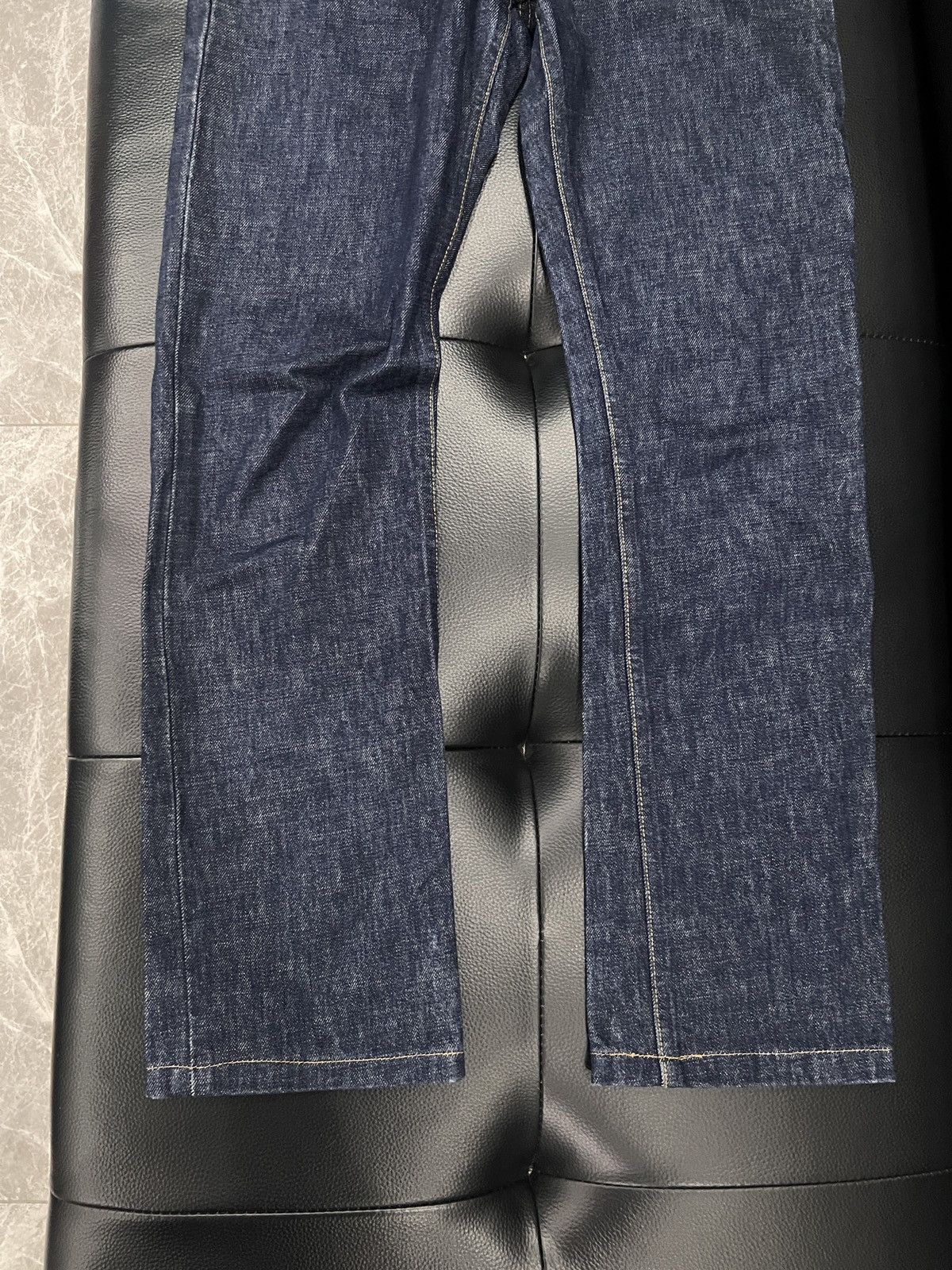 Helmut Lang Helmut Lang 1998 “Italian Cut” Straight Leg Raw Denim Jeans Size US 26 / EU 42 - 5 Thumbnail