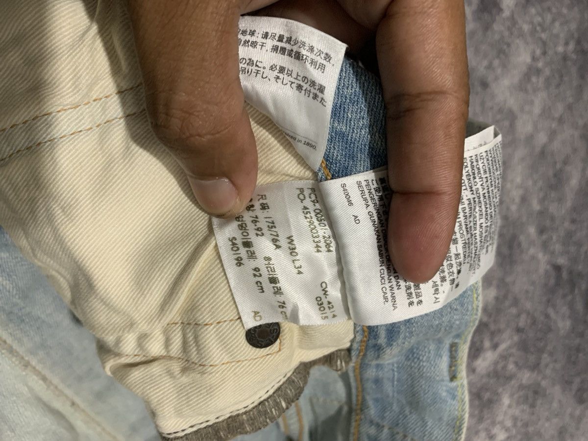 Levi's Denim pants Levi’s 501 ripped vintage Size US 32 / EU 48 - 7 Thumbnail