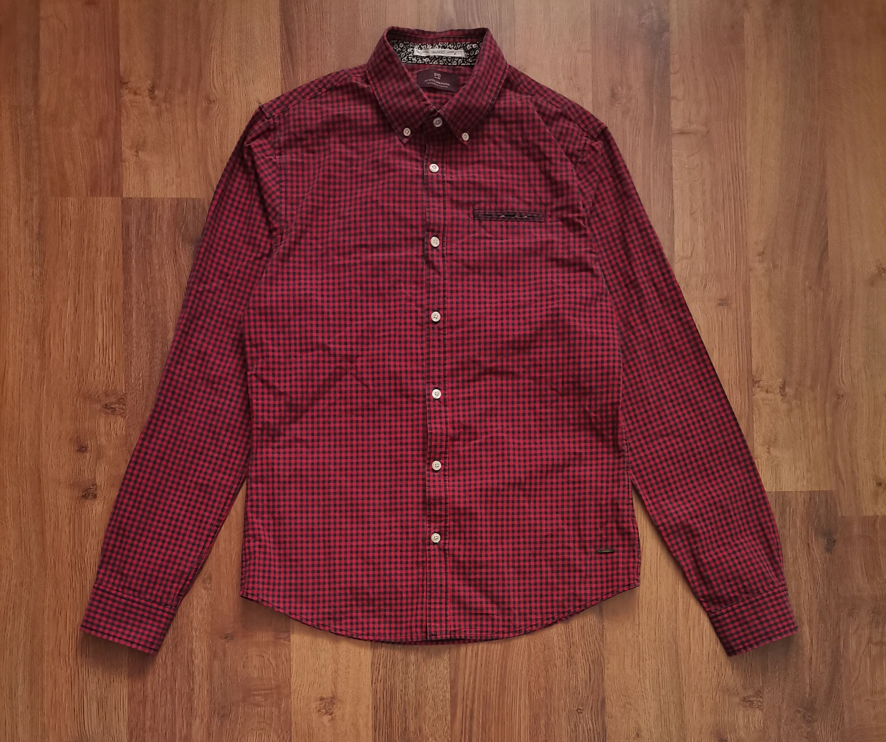Scotch & Soda Scotch & Soda Checkered Shirt Size US M / EU 48-50 / 2 - 1 Thumbnail