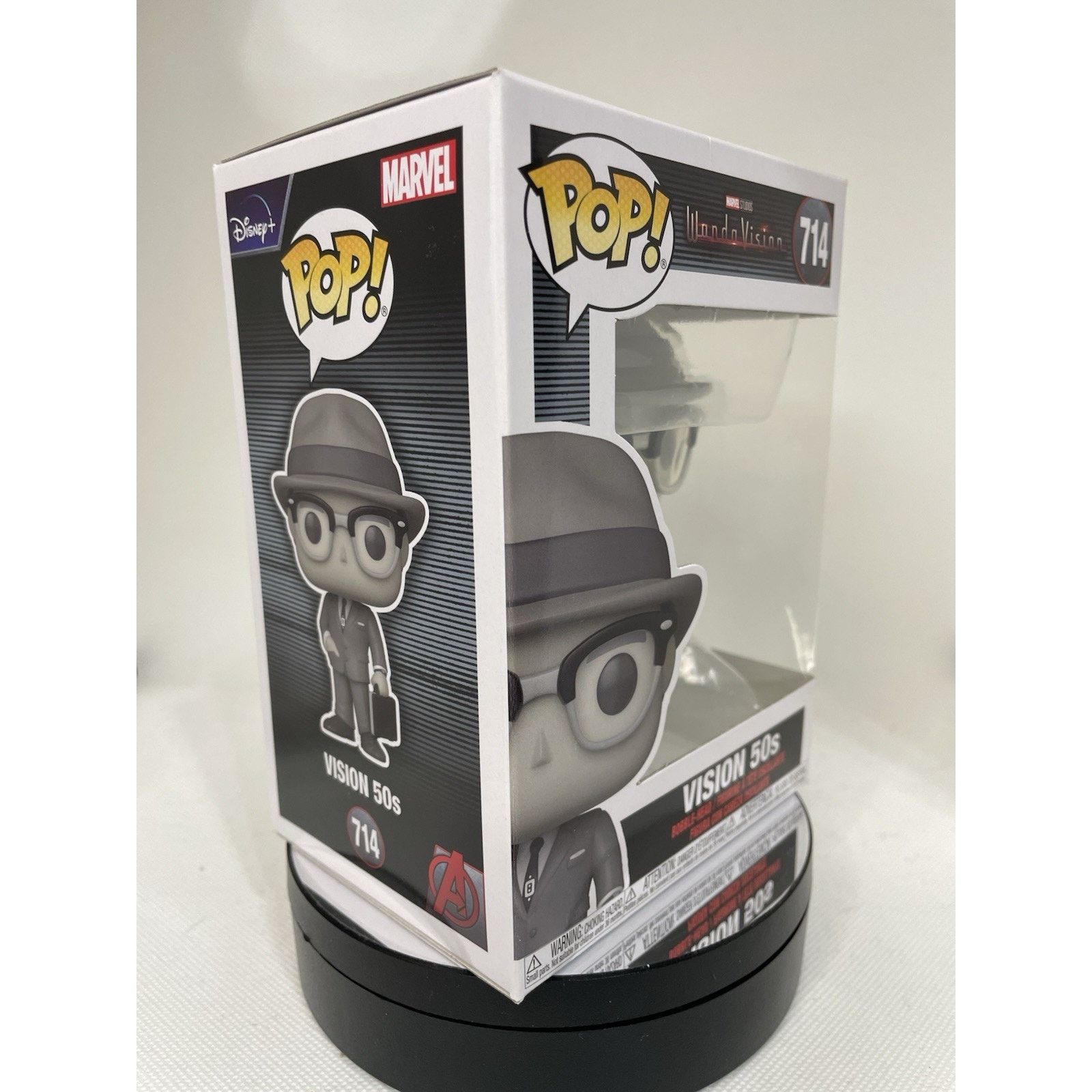 Other Funko Pop 50's Vision (Black & White) #714 - Wandavision Size ONE SIZE - 8 Thumbnail