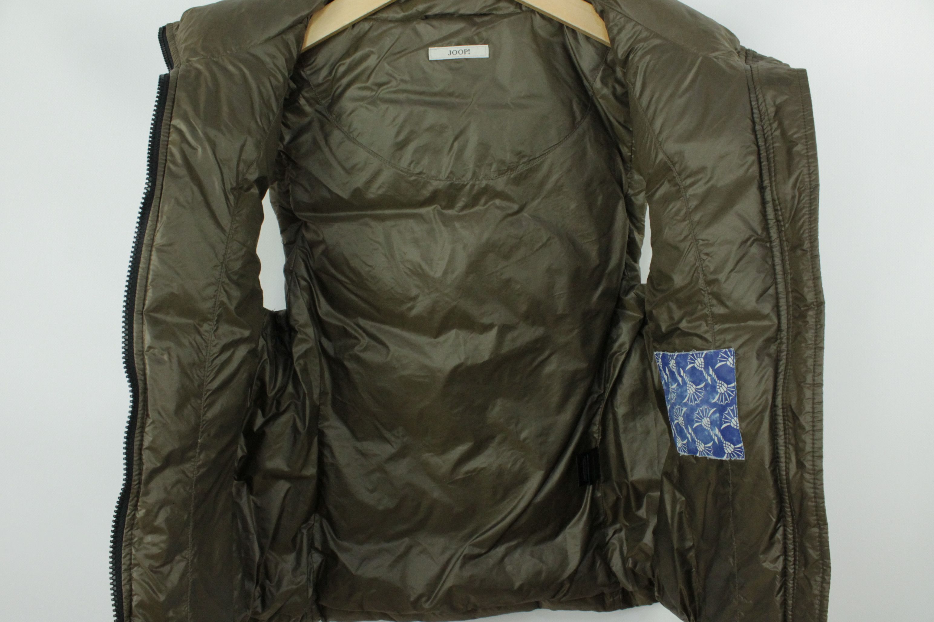 Joop! Joop! Puffer Vest Down Jacket Dark Khaki Women's Size XS / US 0-2 / IT 36-38 - 6 Thumbnail
