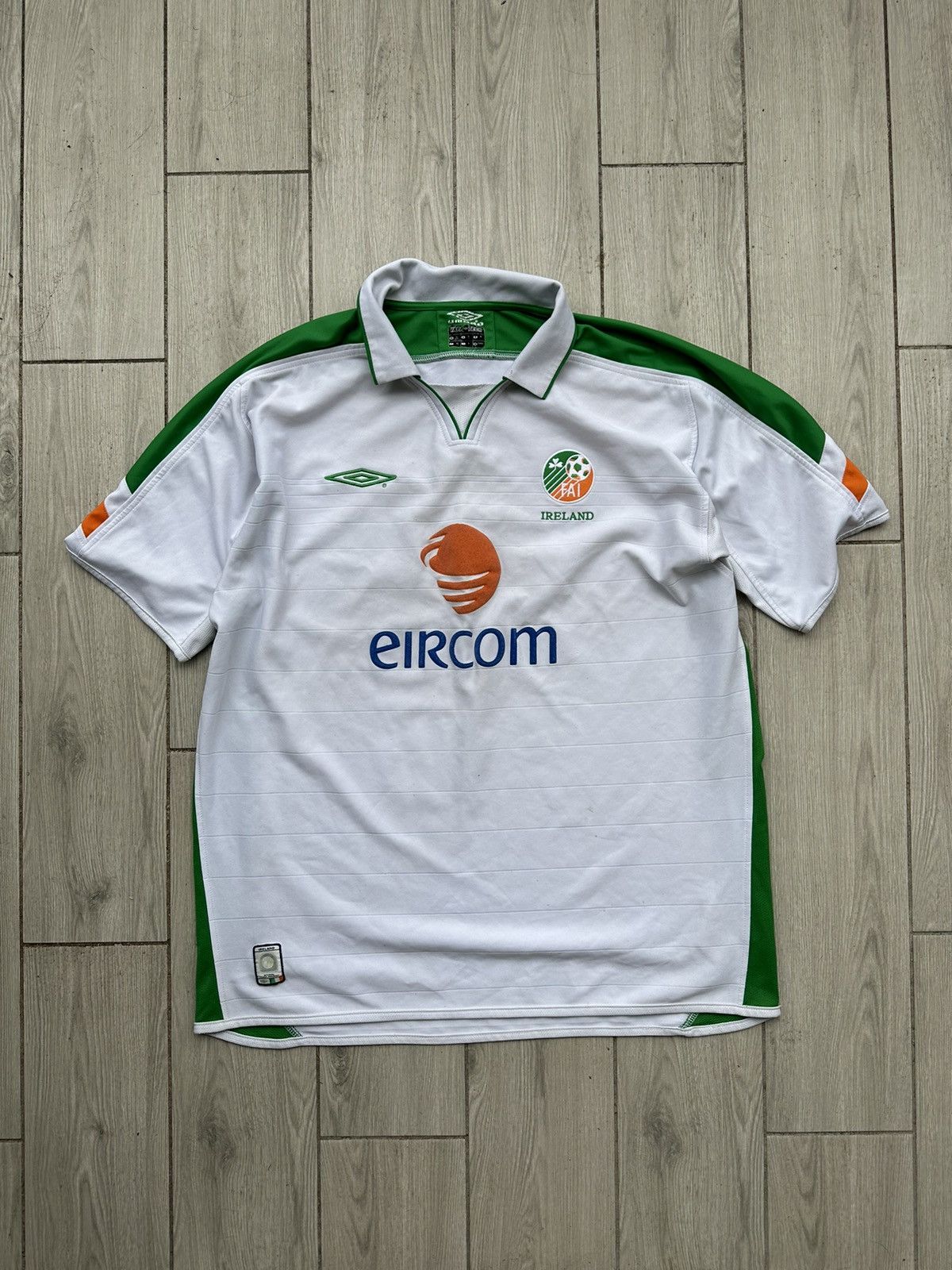 Umbro × Vintage Republic of Ireland Umbro World Cup 2002 soccer jersey Size US XL / EU 56 / 4 - 1 Thumbnail