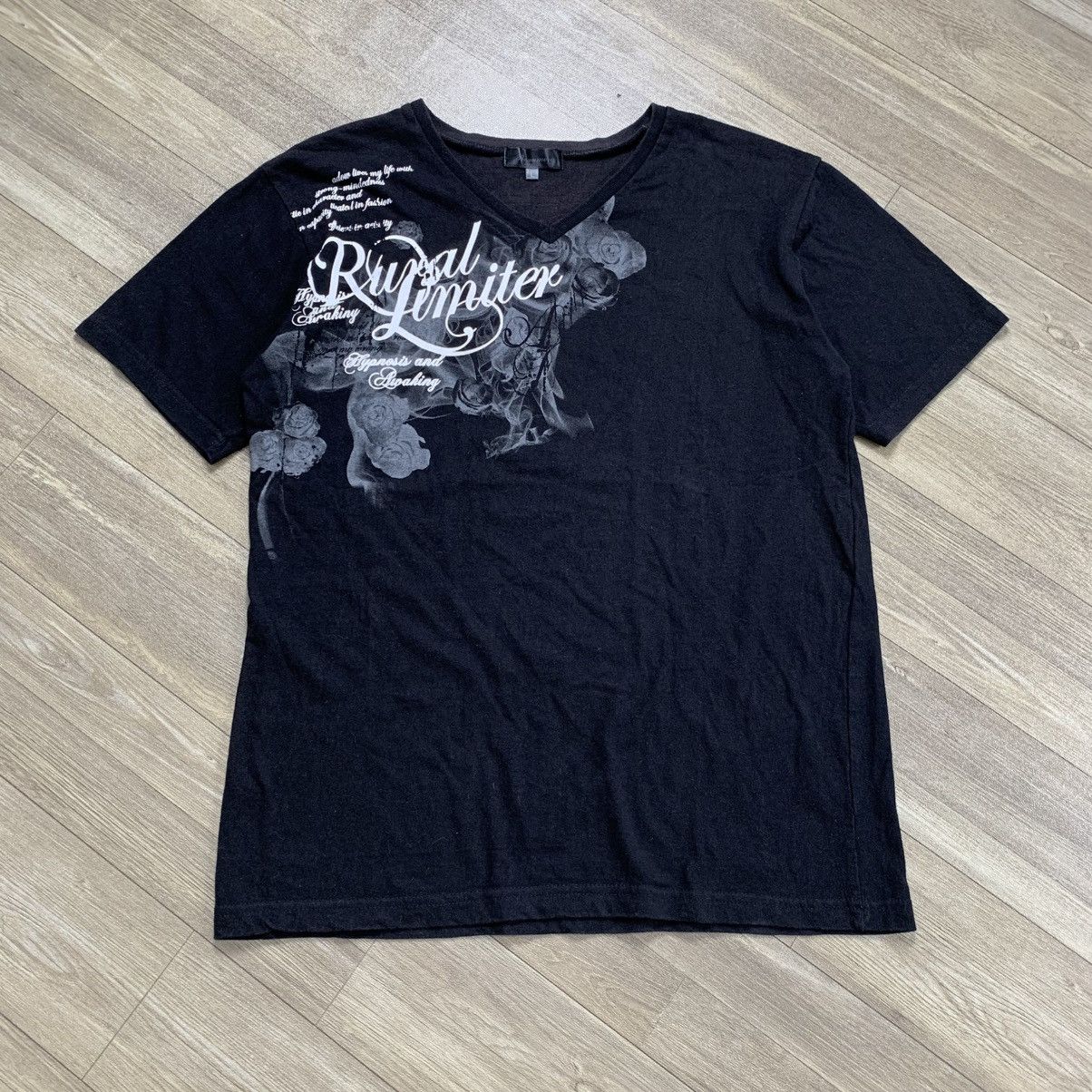 If Six Was Nine × Japanese Brand × Le Grande Bleu (L.G.B.) Beaumere Poem Y2k Tee ifsixwasnine Gothic Style Size US L / EU 52-54 / 3 - 2 Thumbnail