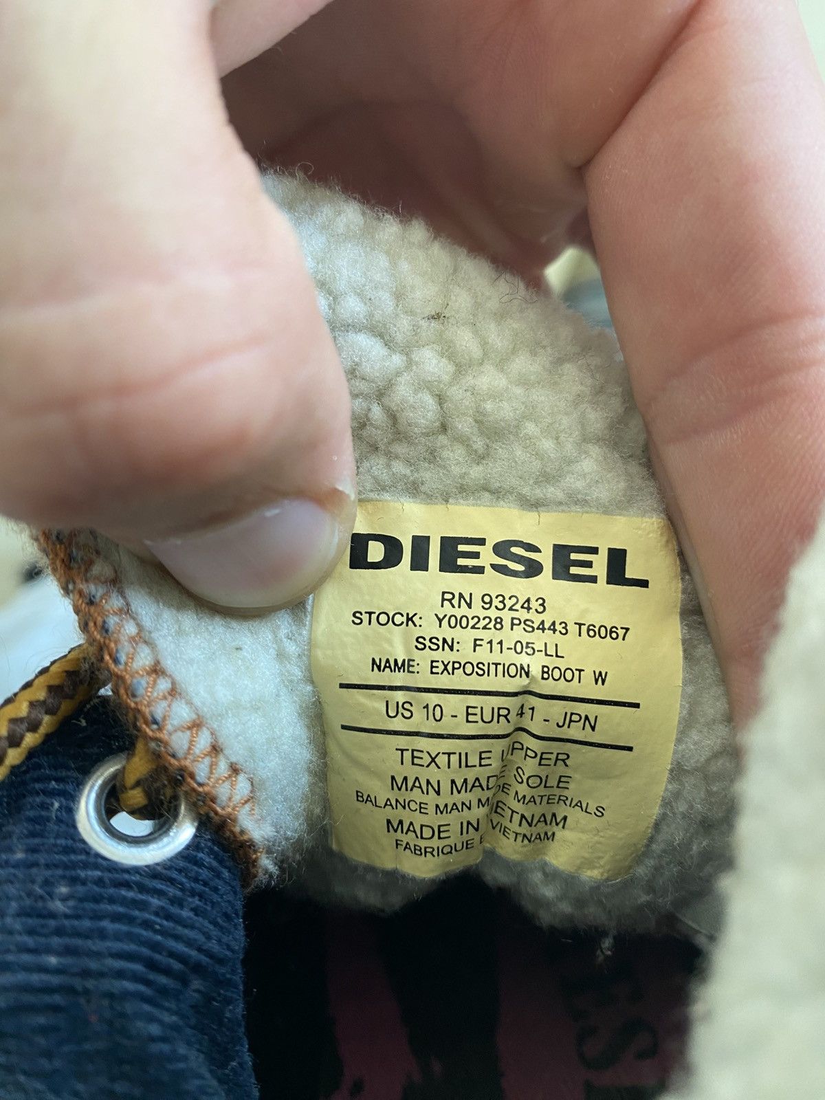 Diesel Diesel Vintage Denim Insulated Y2K Heels Size US 11 / IT 41 - 10 Thumbnail