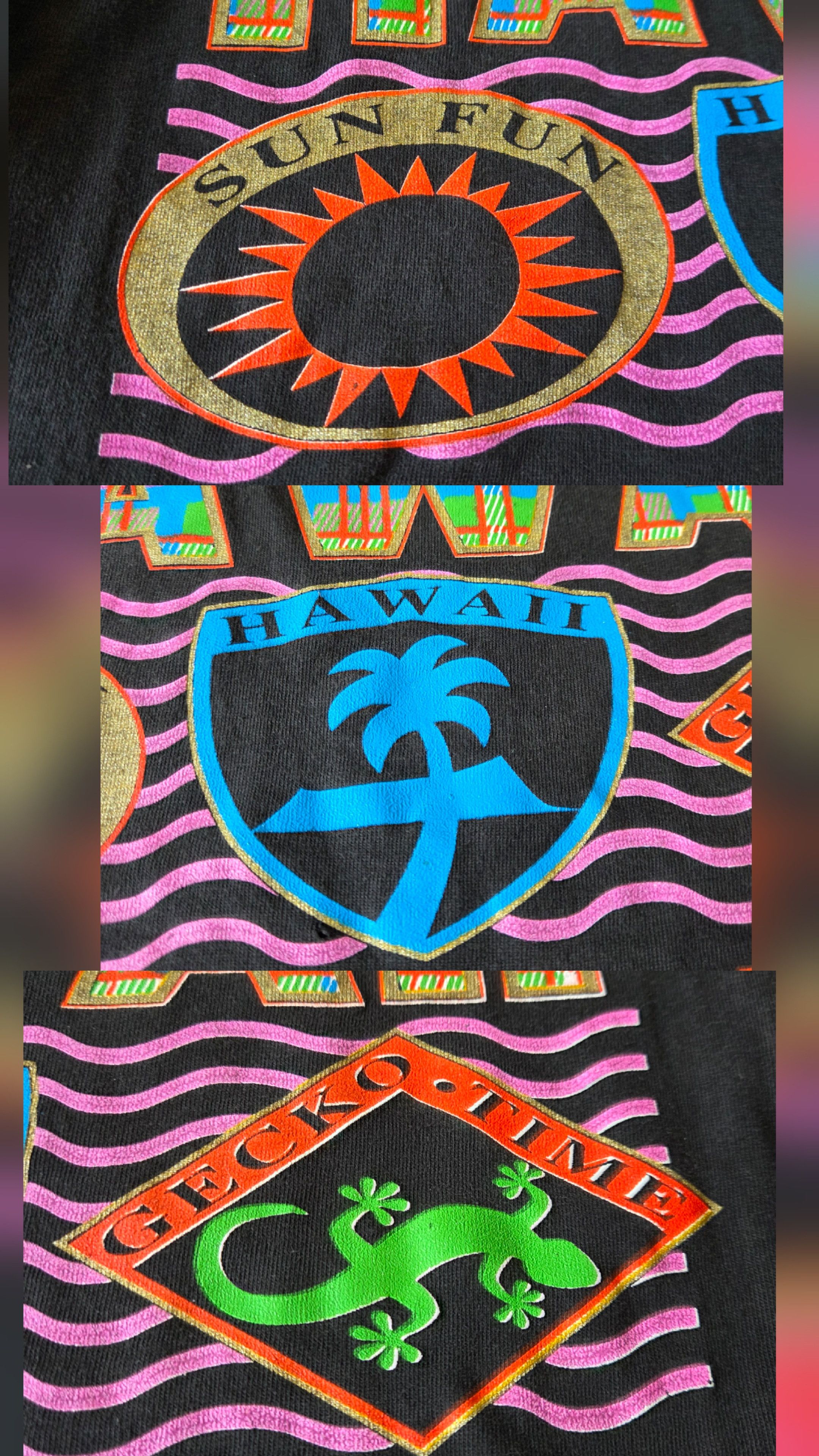 Vintage Hawaii 94 Harinam Bold/ Plaid Graphic Size US M / EU 48-50 / 2 - 8 Thumbnail