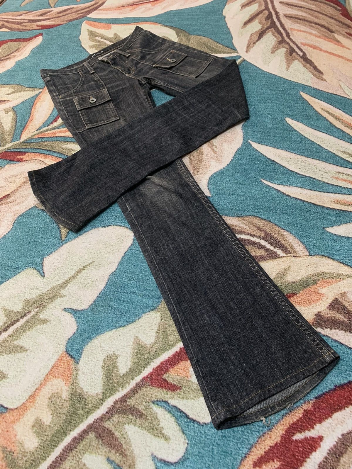 Black Label 🔥 Flared jeans X black label by moussy Size US 29 - 2 Thumbnail