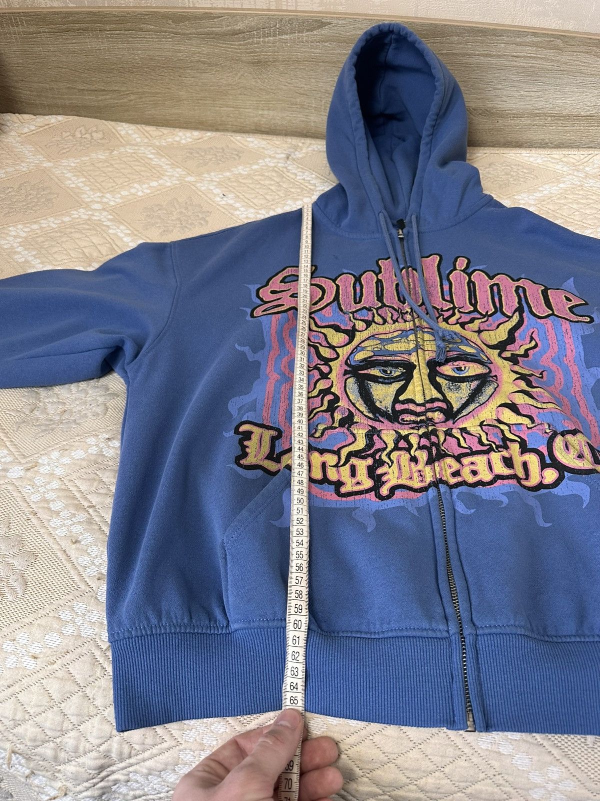 Sublime 🔥 Sublime Y2K Boxy Zip Graphic Punk Hip Hop Band Hoodie Rock Size US M / EU 48-50 / 2 - 12 Thumbnail