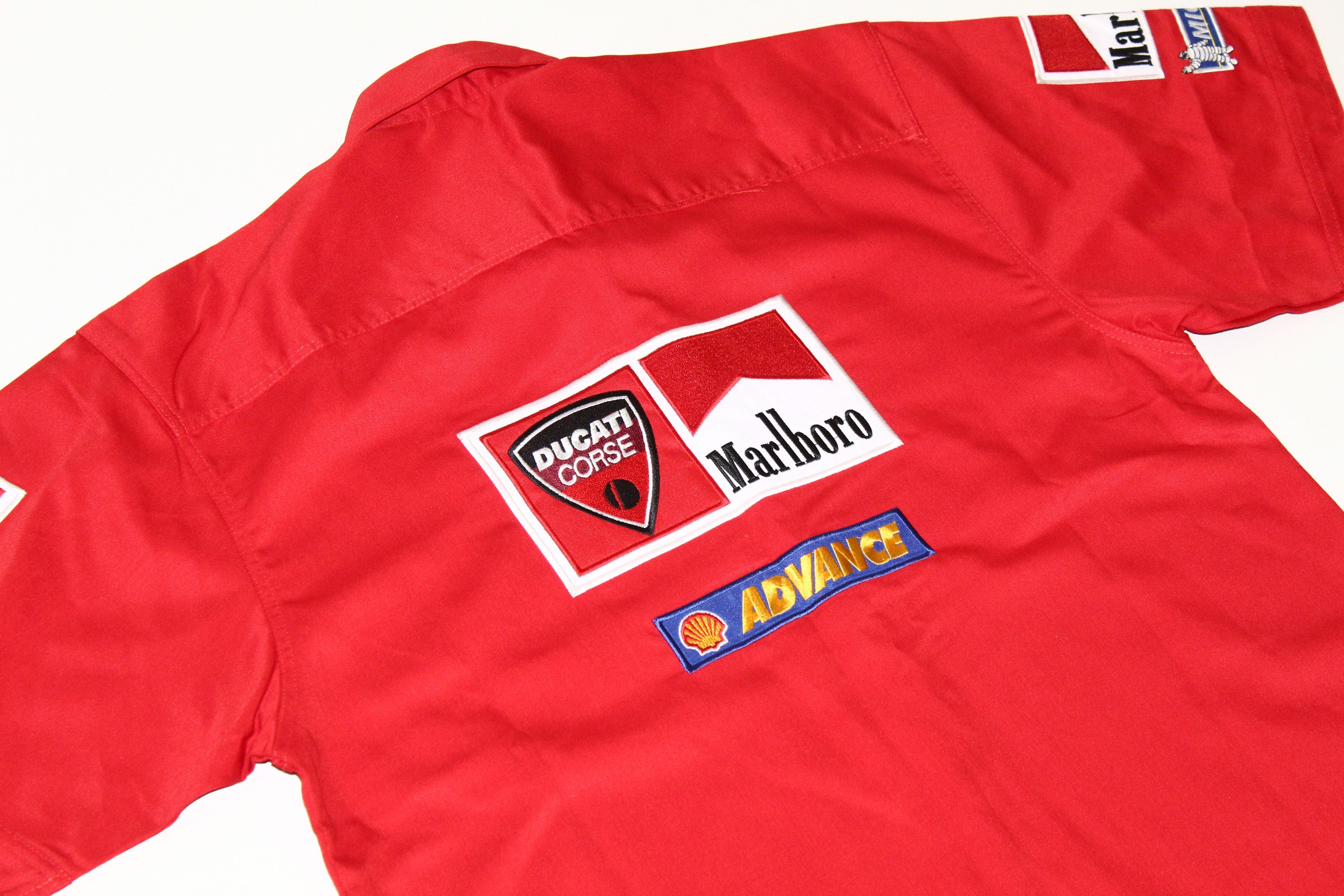 Ducati 💥VTG💥 Marlboro Ducati Corse MotoGP Racing Work Shirt Size US L / EU 52-54 / 3 - 5 Thumbnail