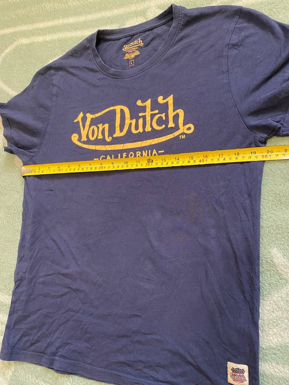 Von Dutch VIntage Von Dutch Big Logo FADED T Shirt STREETWEAR Size US L / EU 52-54 / 3 - 11 Thumbnail