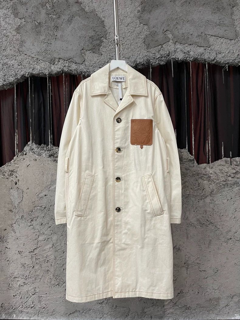 LOEWE Patchwork trench coat