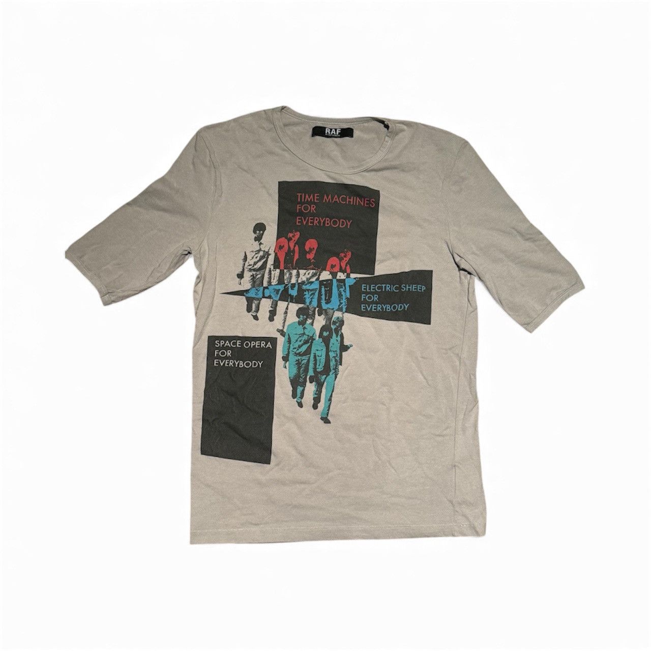 Raf by Raf Simons Raf Simons Time Machines For Everybody Size US S / EU 44-46 / 1 - 1 Thumbnail