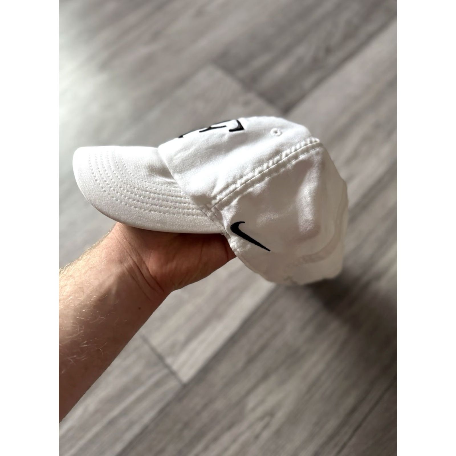 Nike Nike RF Aerobill H86 Cap Roger Federer Hat Tennis Dri Fit AH6985-100 One Size White Unisex Adults OS Baseball Cap Mens Womens Girls Boys Size ONE SIZE - 2 Thumbnail