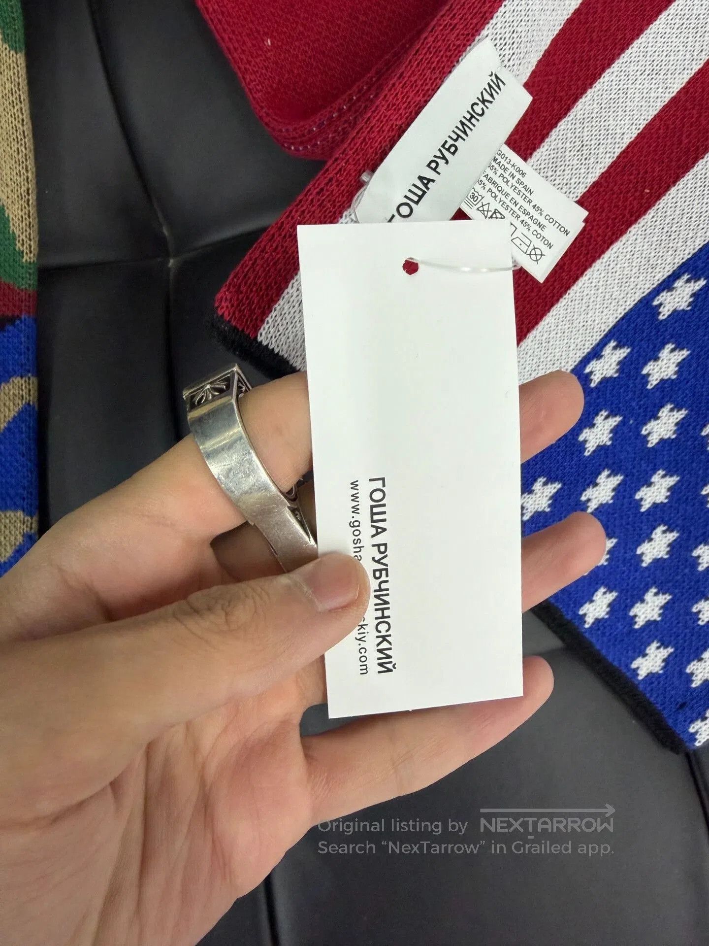 Gosha Rubchinskiy GOSHA RUBCHINSKIY Camouflage Pattern Scarf. Size ONE SIZE - 5 Thumbnail