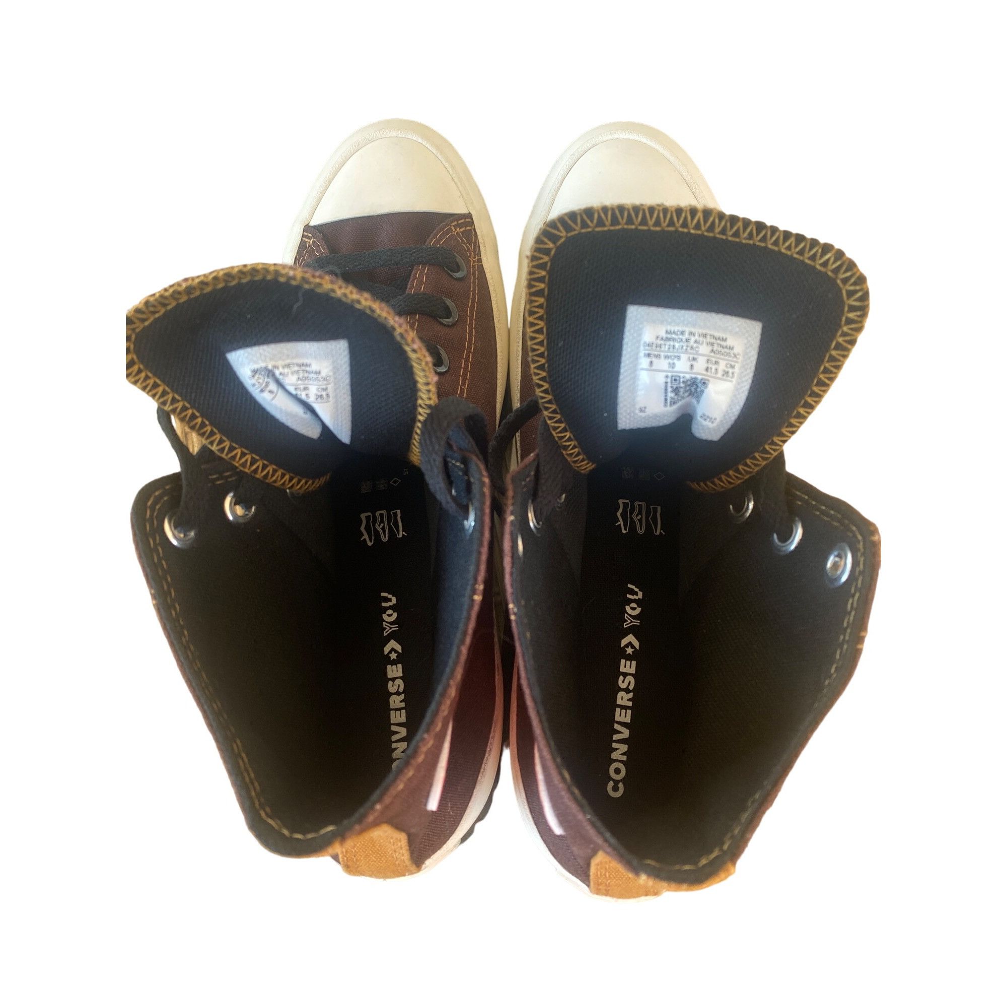 Converse Converse Chuck Taylor Lugged 2.0 Sneaker Platform Brown Canv Size US 10 / IT 40 - 10 Thumbnail