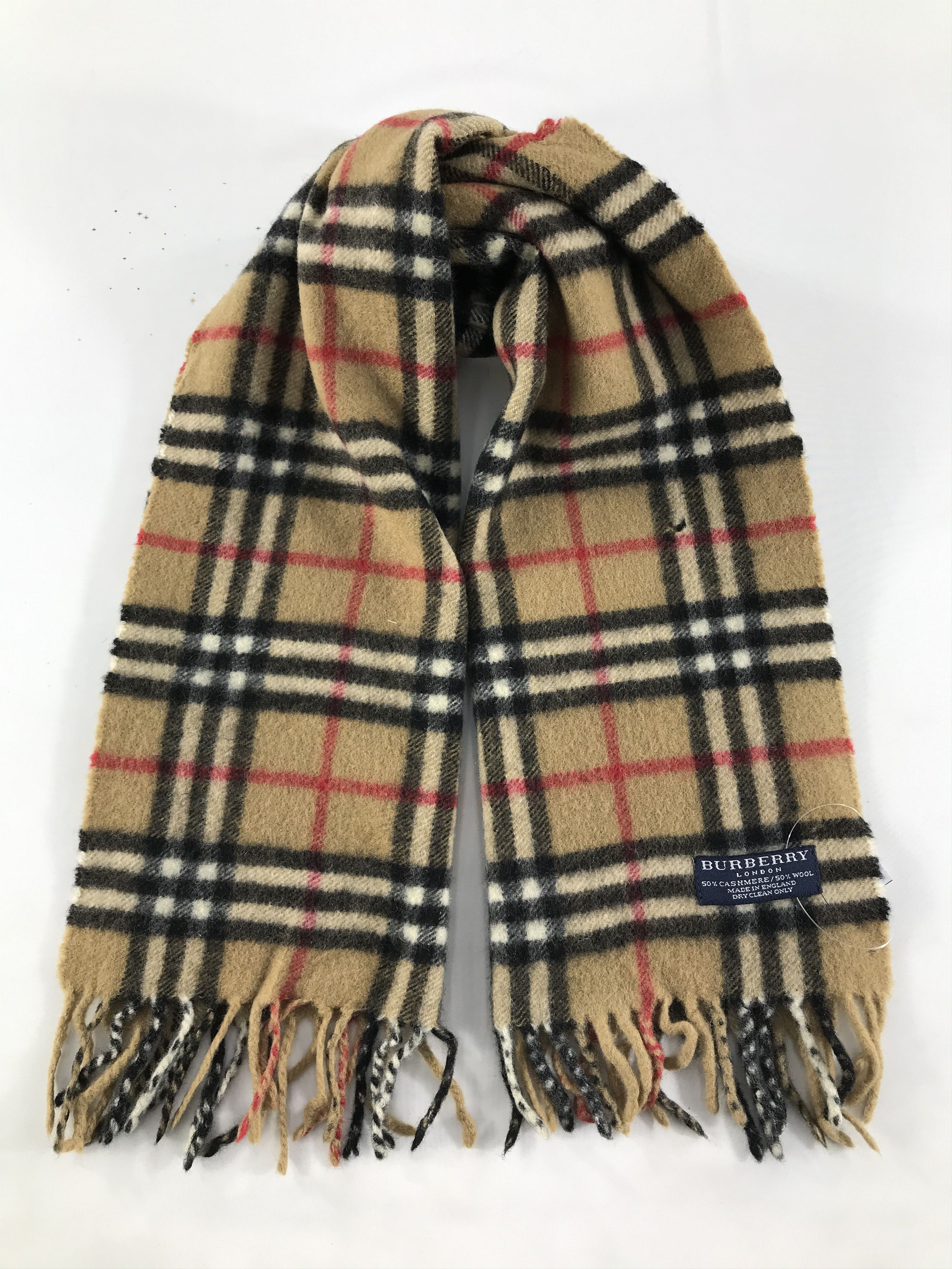 Burberry Vintage Burberry Scarf/Muffler/Neckwear MF906 Size ONE SIZE - 1 Thumbnail