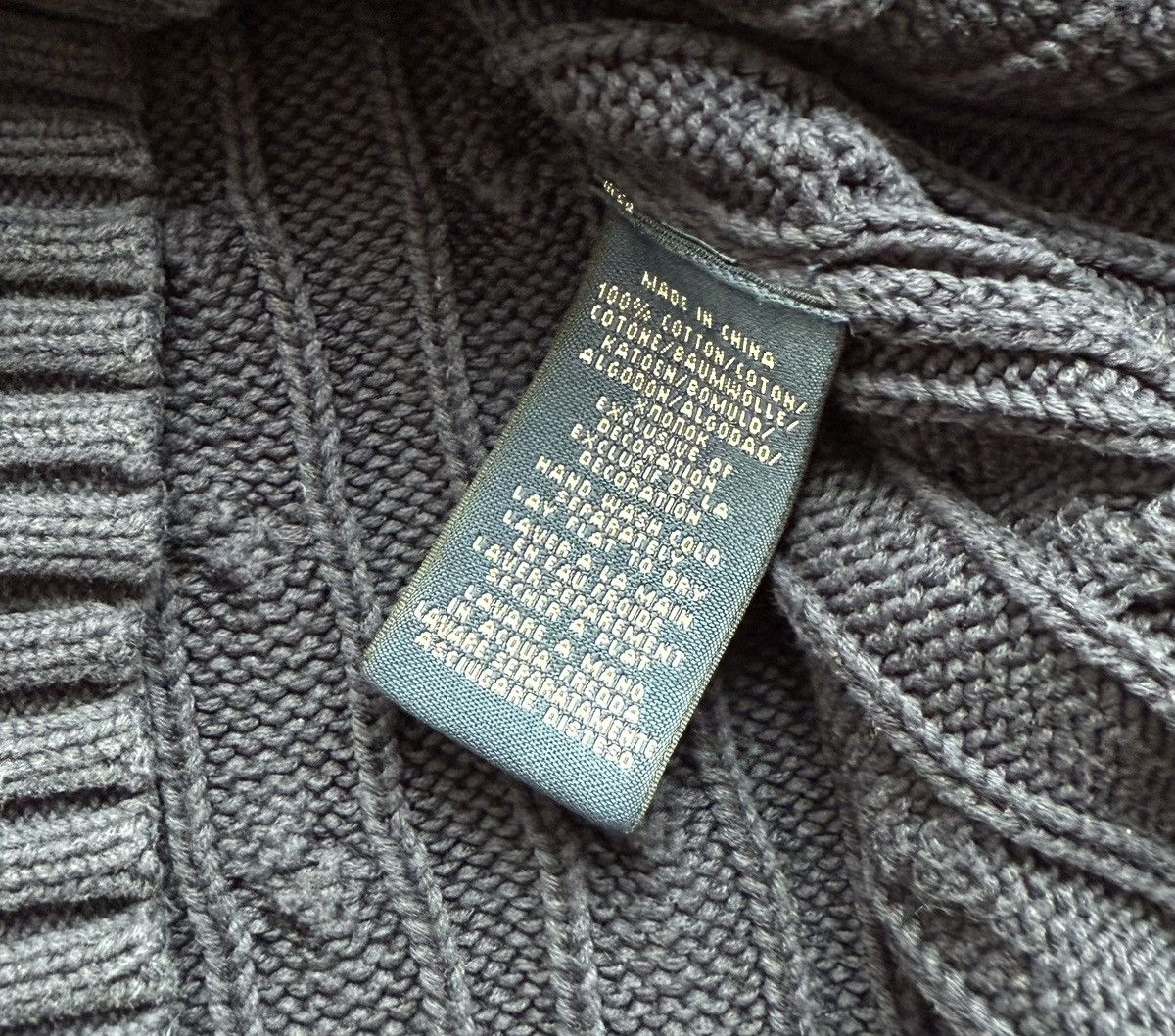 Ralph Lauren Vintage Polo Ralph Lauren Knit Cable Cotton Sweater Size L / US 10 / IT 46 - 6 Thumbnail