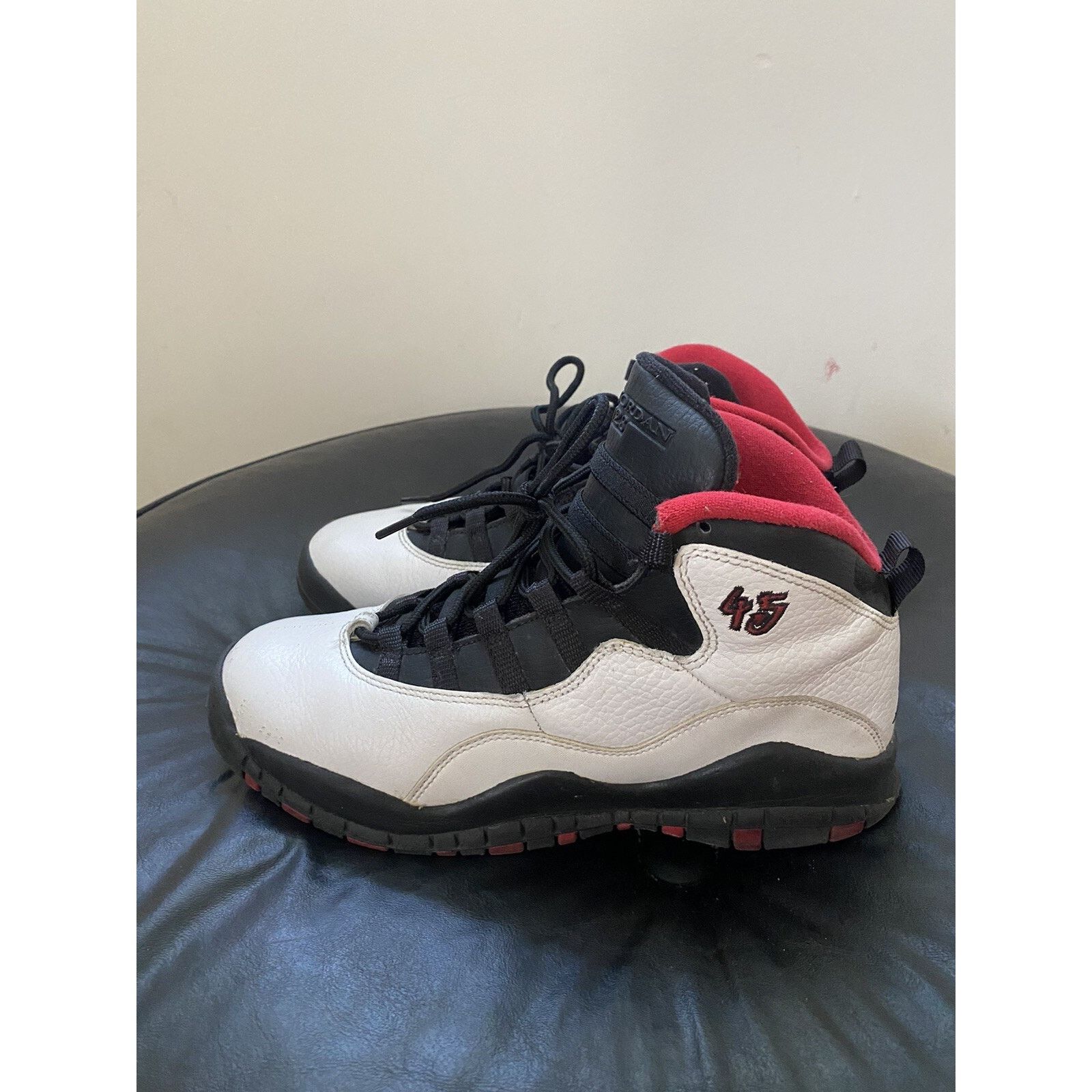 Nike Nike Air Jordan 10 Retro GS Double Nickel 310806-102 Size 6Y Size US 6 / EU 39 - 1 Thumbnail