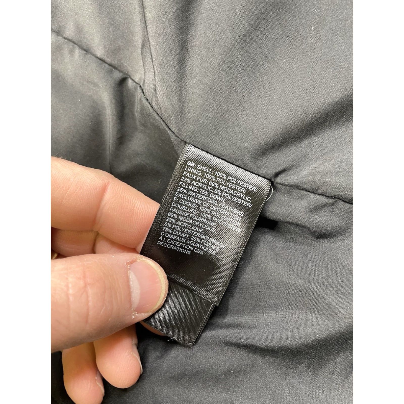 The North Face Womens The North Face Dealio Insulated 550-Down Winter Parka Jacket Black Small Size S / US 4 / IT 40 - 5 Thumbnail