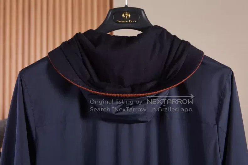 Loro Piana LORO PIANA Bomber Hooded Jacket Size US S / EU 44-46 / 1 - 5 Thumbnail