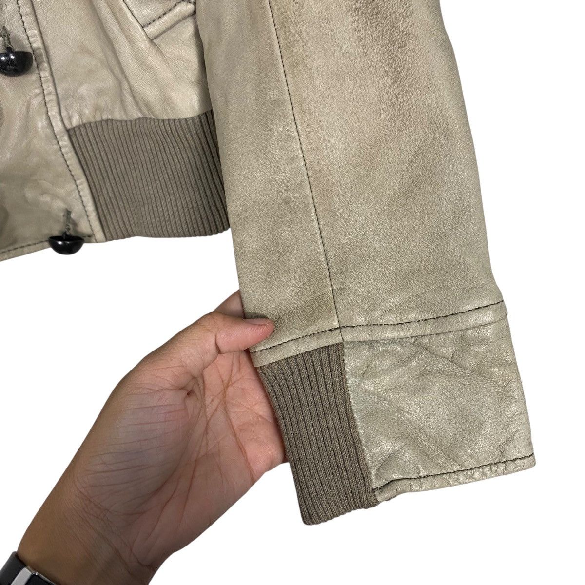 Japanese Brand RIOT🔥🔥Comptoir des Cotonniers Leather Jacket Size US S / EU 44-46 / 1 - 13 Thumbnail