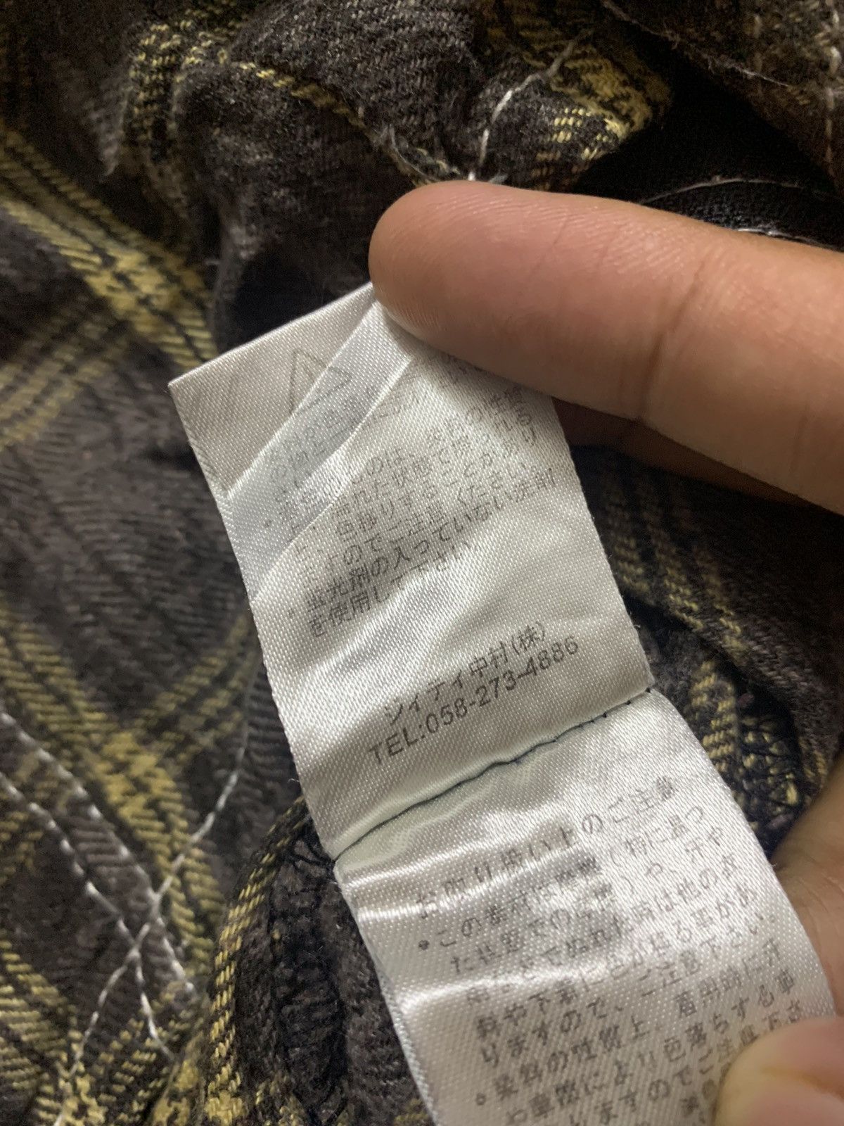 In The Attic In the Attic Hybrid Flannel Washed Denim Dirty Design Size US M / EU 48-50 / 2 - 12 Thumbnail