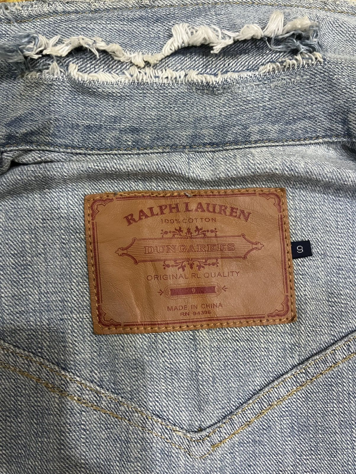 Ralph Lauren vintage RALPH LAUREN DENIM JAKET Size US S / EU 44-46 / 1 - 14 Thumbnail