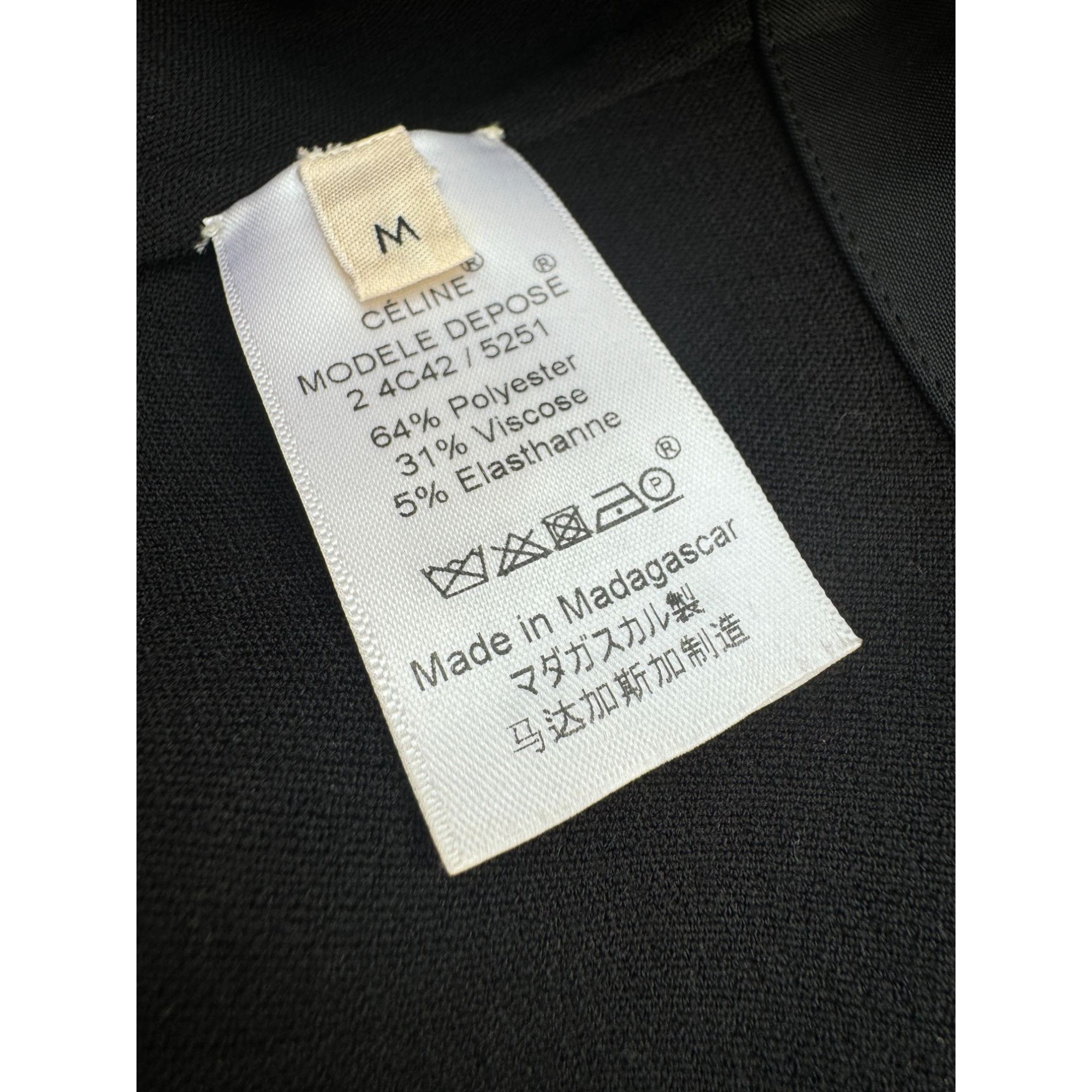 Celine Black Detachable Collar Size ONE SIZE - 5 Thumbnail