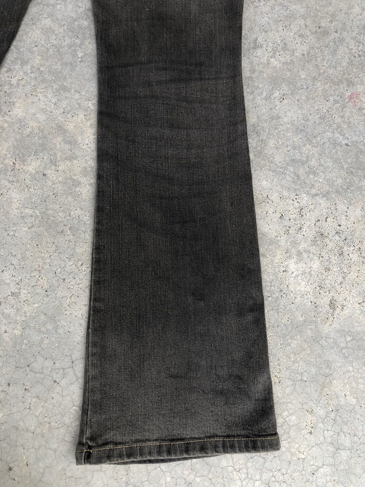 If Six Was Nine Japanese Back Rush Flared Jeans Distressed Size US 30 / EU 46 - 13 Thumbnail