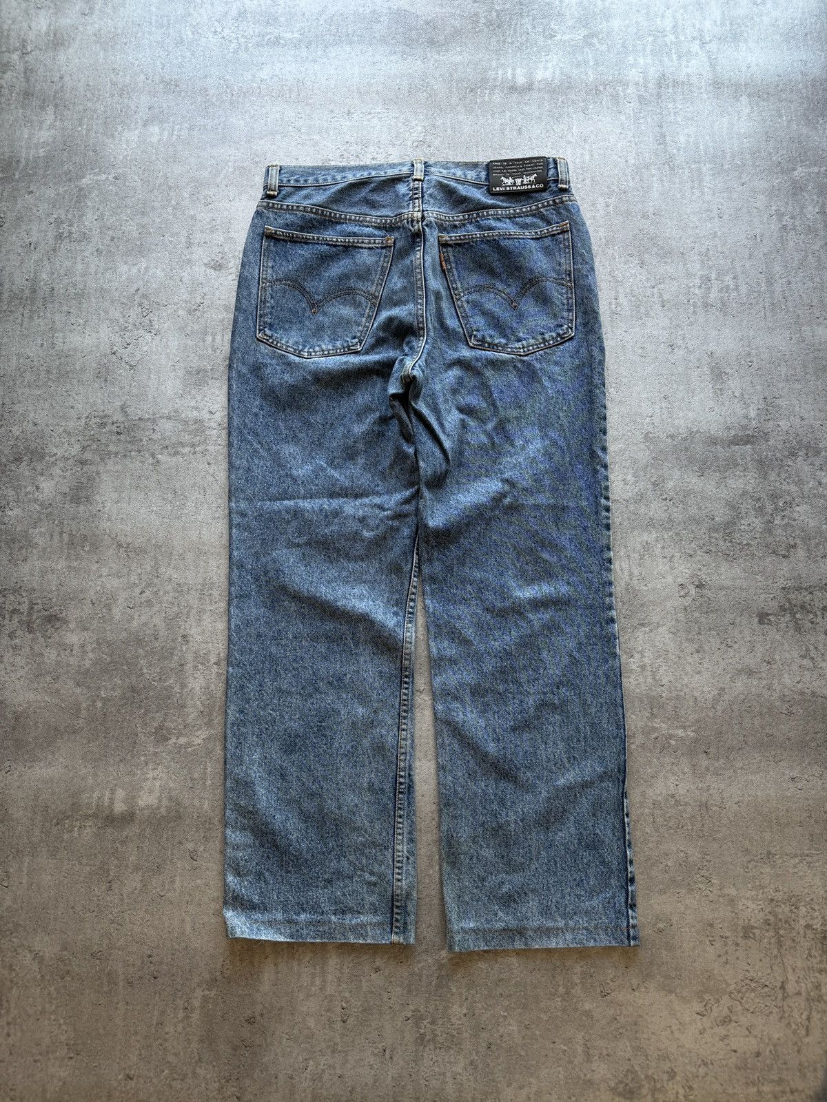 Levi's × Vintage Levi’s orange tab vintage 90s 80s baggy jeans denim y2k rap Size US 34 / EU 50 - 1 Thumbnail