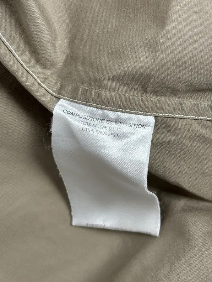 Yves Saint Laurent AW2005 Yves Saint Laurent Beige Cotton Cargo Shirt Size US M / EU 48-50 / 2 - 13 Thumbnail