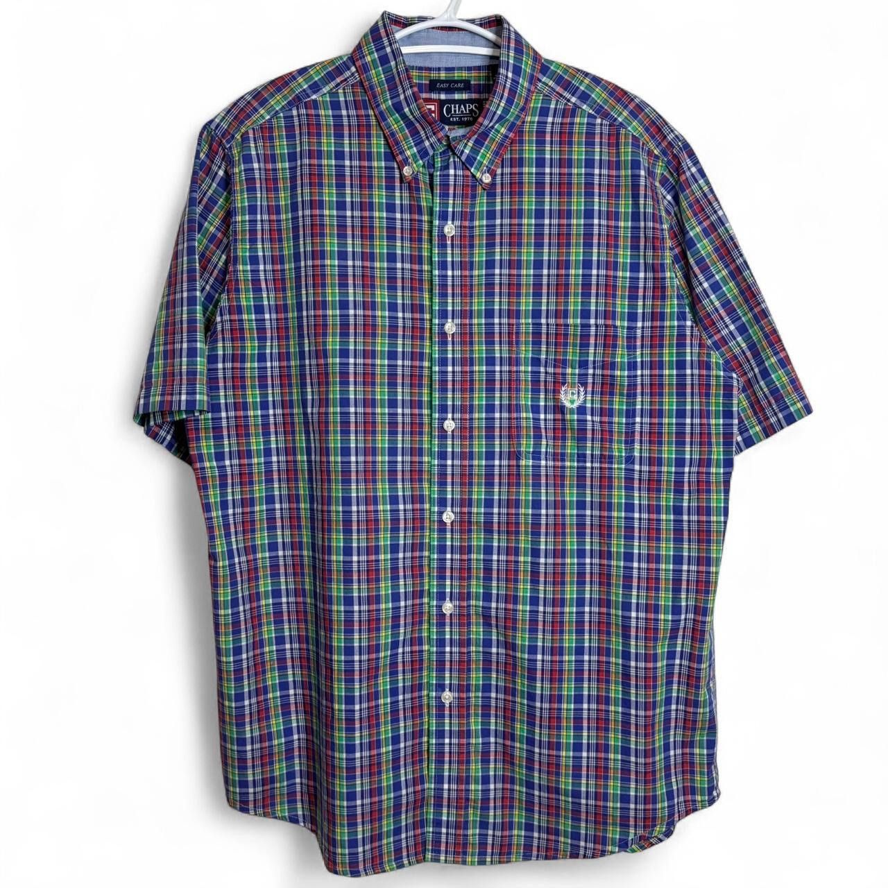 Chaps Ralph Lauren Chaps Plaid Multi Color Button-Up Shirt - M Size US M / EU 48-50 / 2 - 1 Thumbnail