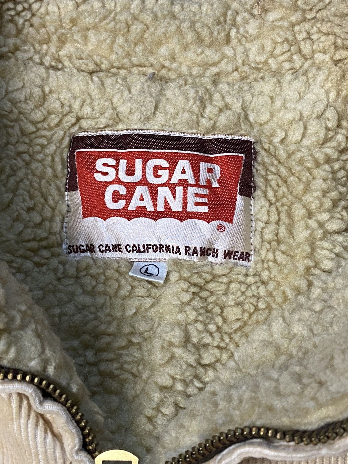 Sugar Cane × Vintage VTG SUGARCANE CALIFORNIA FLEECE LINE CORDUROY JACKET Size US L / EU 52-54 / 3 - 6 Thumbnail