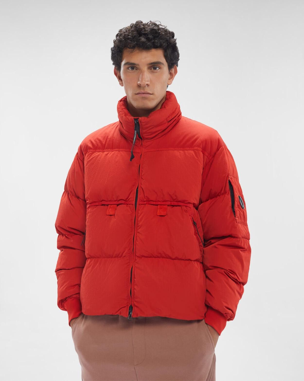C.P. Company o1y1224 Zip Hooded Jacket in Red Size US S / EU 44-46 / 1 - 3 Thumbnail