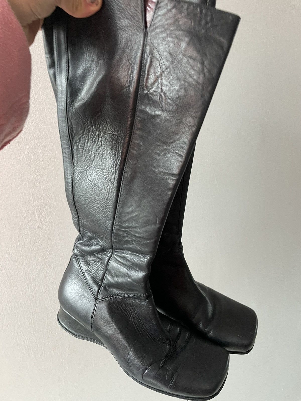 Vintage y2k leather boots Size US 6.5 / IT 36.5 - 8 Thumbnail