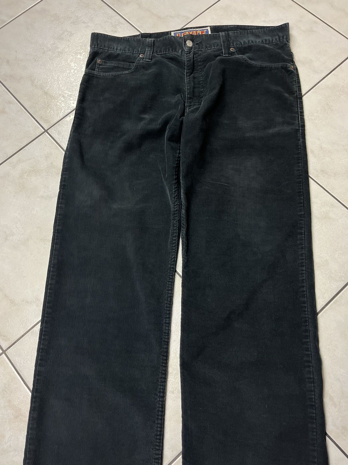 Levi's × Levi's Vintage Clothing × Vintage Vintage Levi’s 549 low loose corduroy pants velvet y2k cords Size US 38 / EU 54 - 4 Thumbnail
