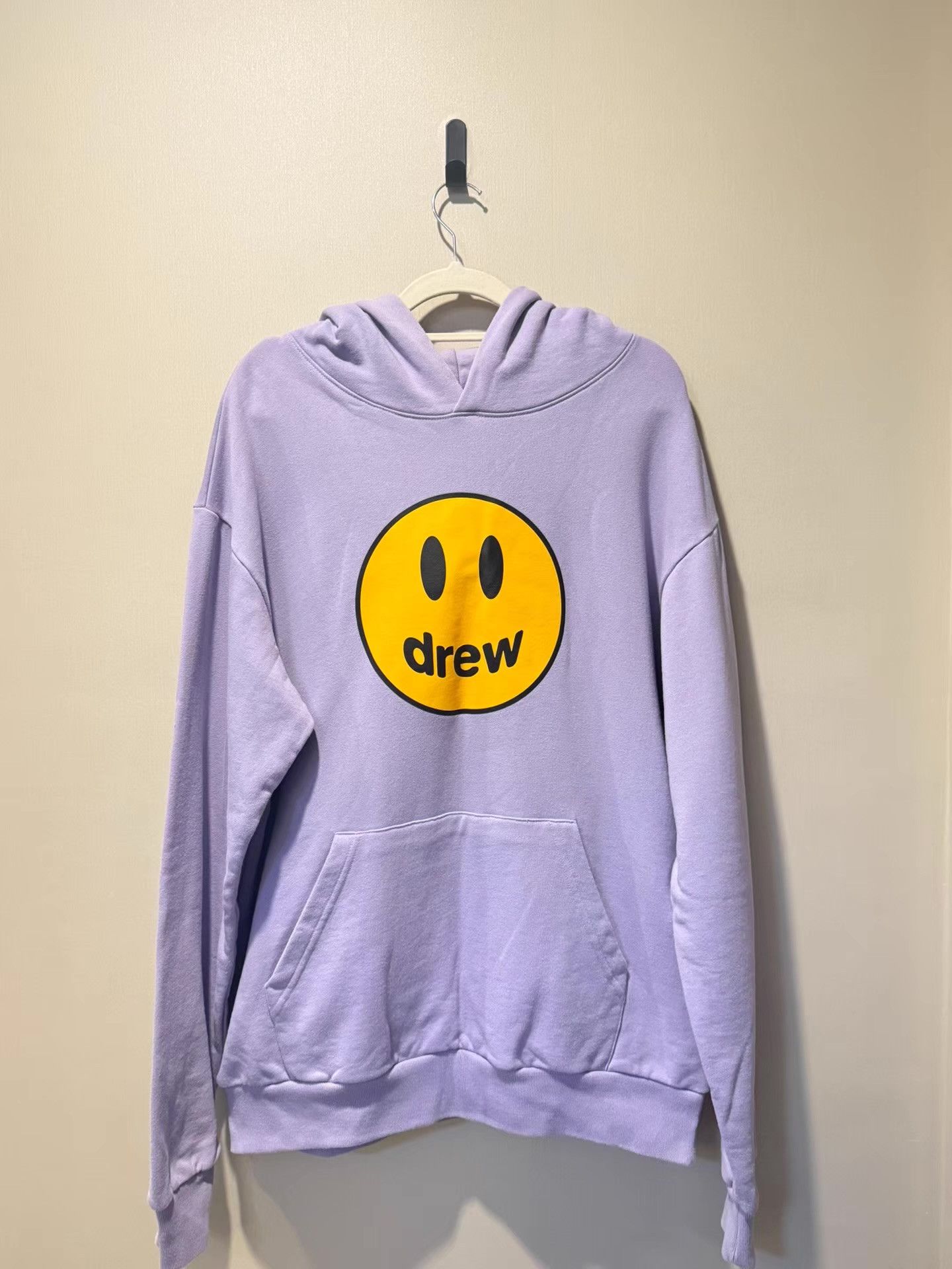 Drew House Drew House Lavender Purple Smiley Face Hoodie Ｑ20 Size US M / EU 48-50 / 2 - 1 Thumbnail