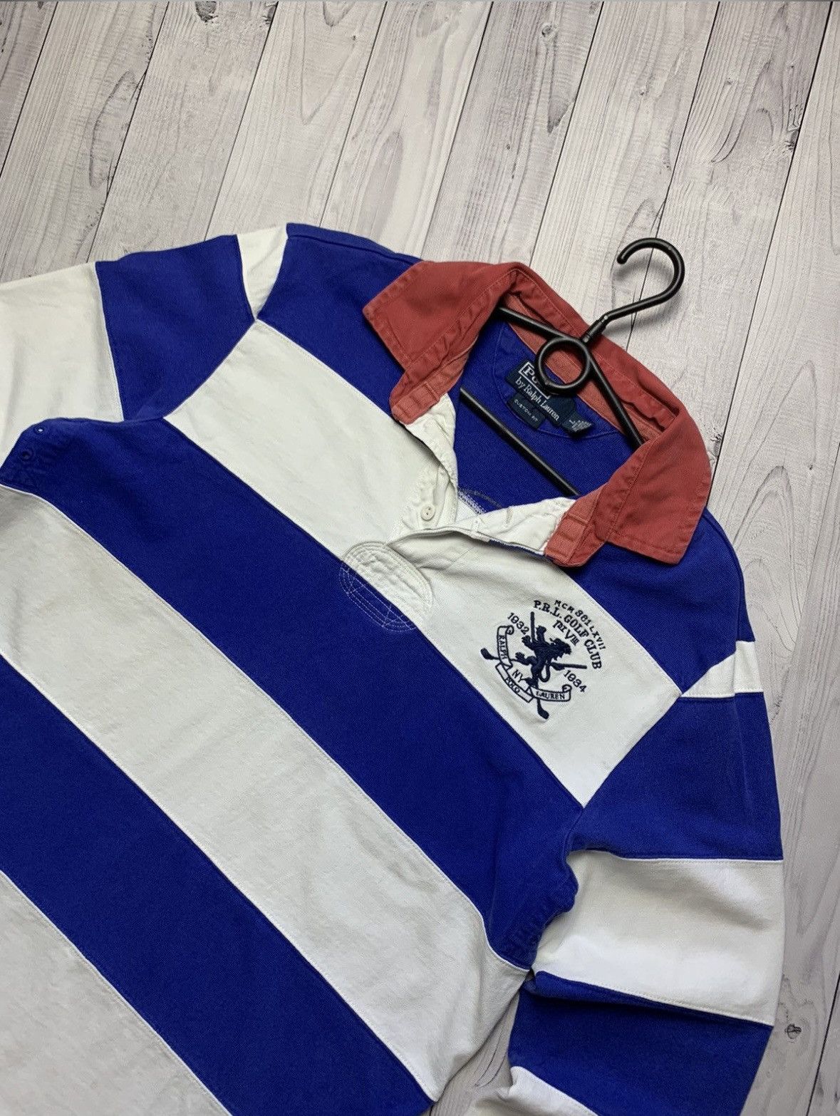 Polo Ralph Lauren Vintage Rugby polo Ralph Lauren England Golf Club size L Size US L / EU 52-54 / 3 - 2 Thumbnail