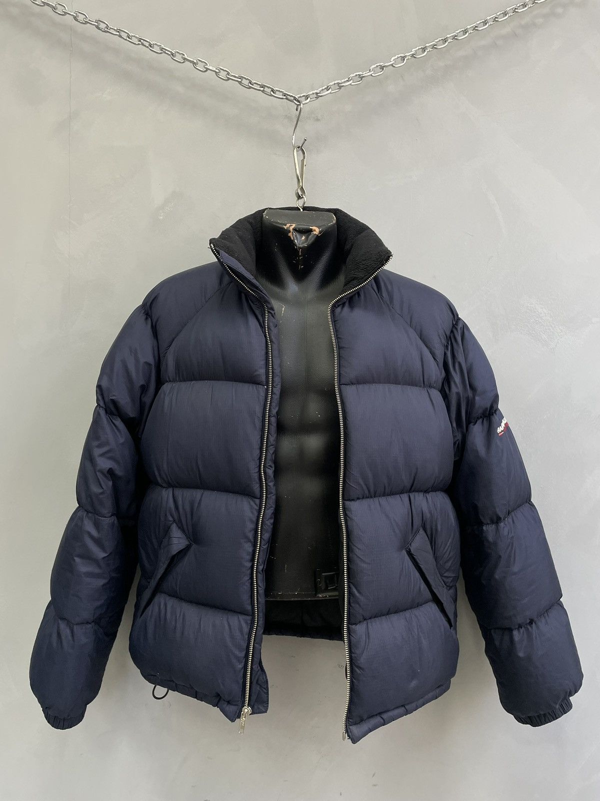 Polo Ralph Lauren Polo Ralph Lauren sport down puffer jacket navy vintage Y2K Size US L / EU 52-54 / 3 - 12 Thumbnail