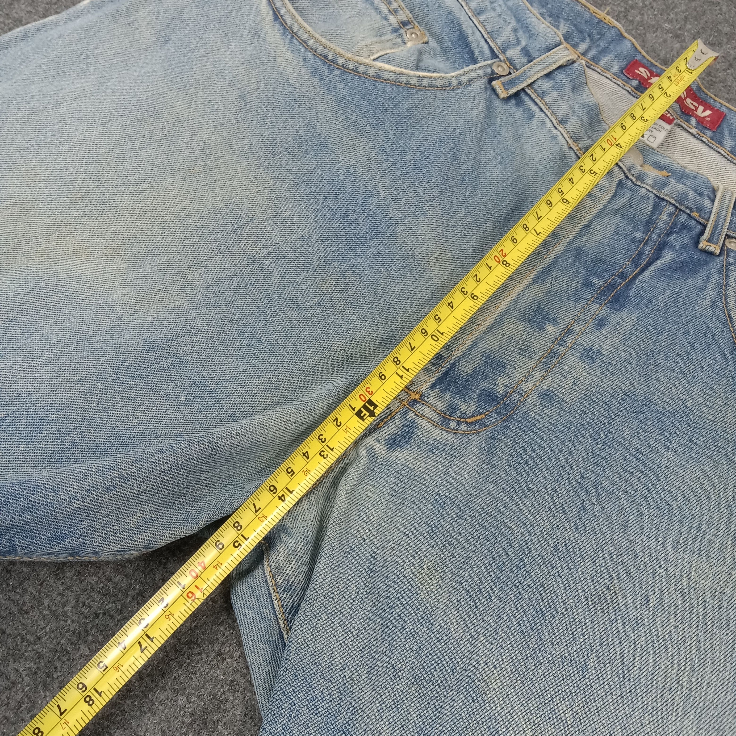 Japanese Brand × Stussy × Vintage Stussy American Streetwear Style Denim Jeans C217N28 Size US 32 / EU 48 - 12 Thumbnail