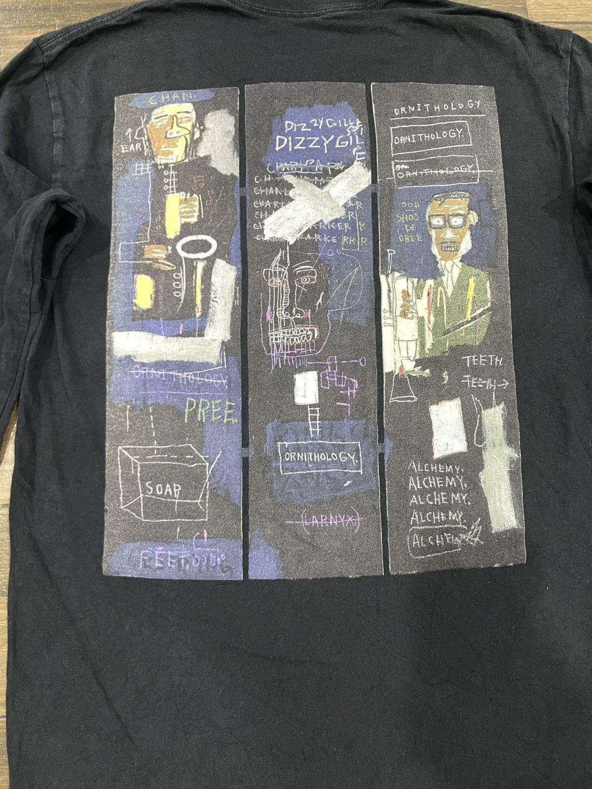 Jean-Michel Basquiat Jean Michel Basquiat x Ripple Junction long sleeve Tee Size US M / EU 48-50 / 2 - 3 Thumbnail
